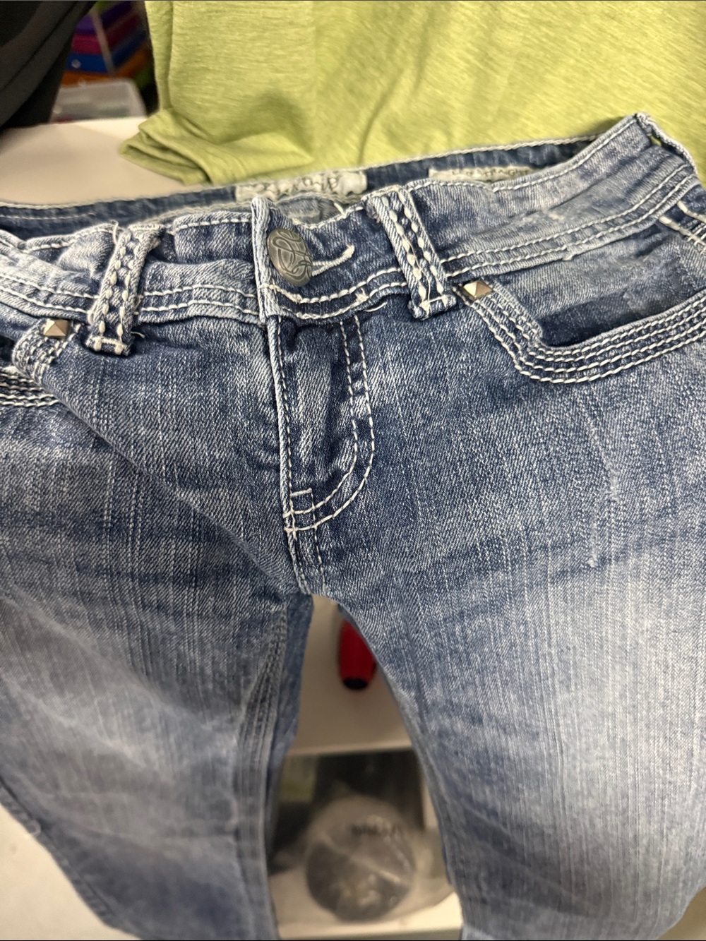 Daytrip Faded Blue Boot Cut Jeans